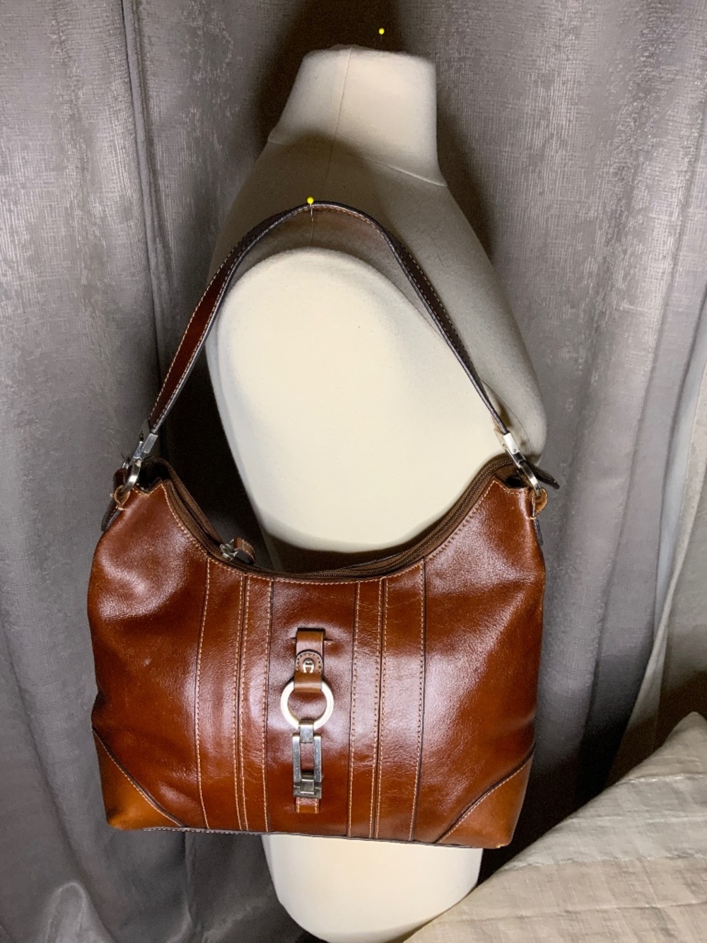 Etienne Aigner Hand-Made Leather Handbag